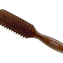 Escova Cabelo Retangular Steinhart Ebony 513 Madeira Pequena