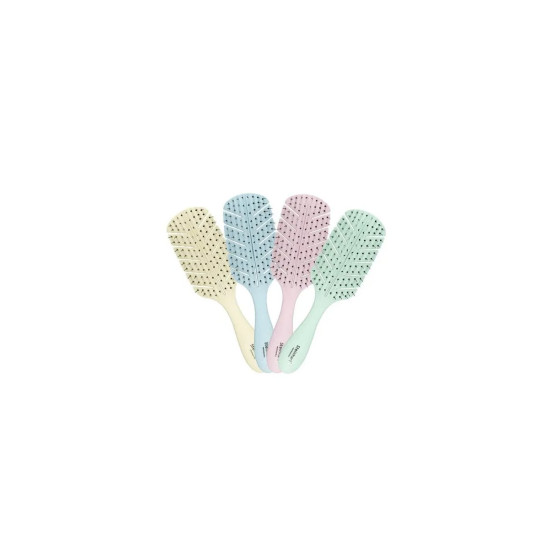 Escova Cabelo Ergoflex Steinhart Biodegrad&aacute;vel Cores Diversas