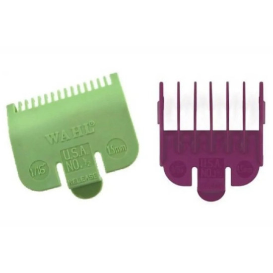 Pente 1.5+4.5 mm M&aacute;quina Corte Wahl Balding com Fio 2 Unidades