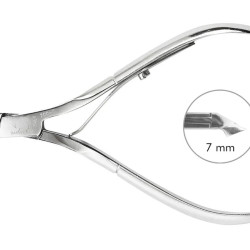 Alicate Cut&iacute;culas Baruffaldi A&ccedil;o 10 cm - 7 mm