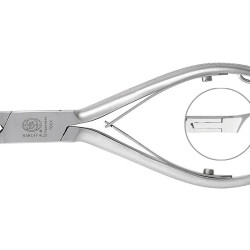 Alicate Unhas Baruffaldi 1/2 Lua Inox 14 cm