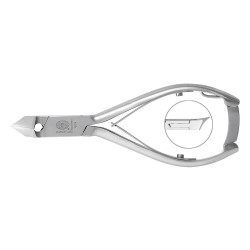 Alicate Unhas Baruffaldi 1/2 Lua Inox 14 cm