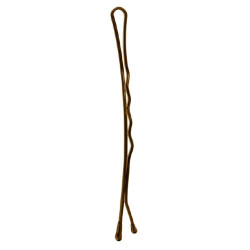 Ganchos Cabelo Sabrina Ondulado Castanho 7 cm 12 Unidades