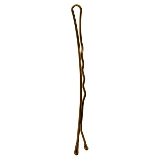 Ganchos Cabelo Sabrina Ondulado Castanho 7 cm 12 Unidades