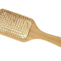 Escova Cabelo Pneum&aacute;tica RickiParodi Bamboo Retangular Larga