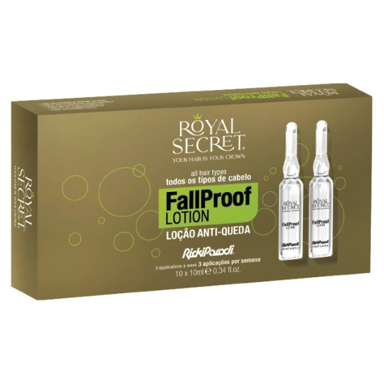 Ampolas RickiParodi Royal Secret Antiqueda 10 x 10 ml