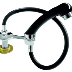 Kit Chuveiro Calha Lavagem RickiParodi Sistema Antigota Preto