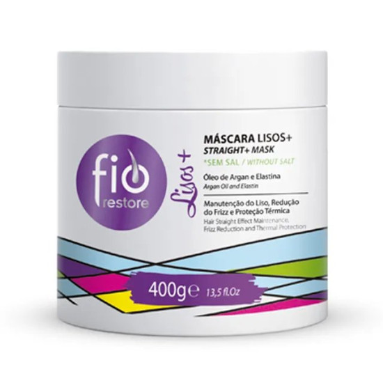 M&aacute;scara Capilar Fio Restore Lisos + 400 gr