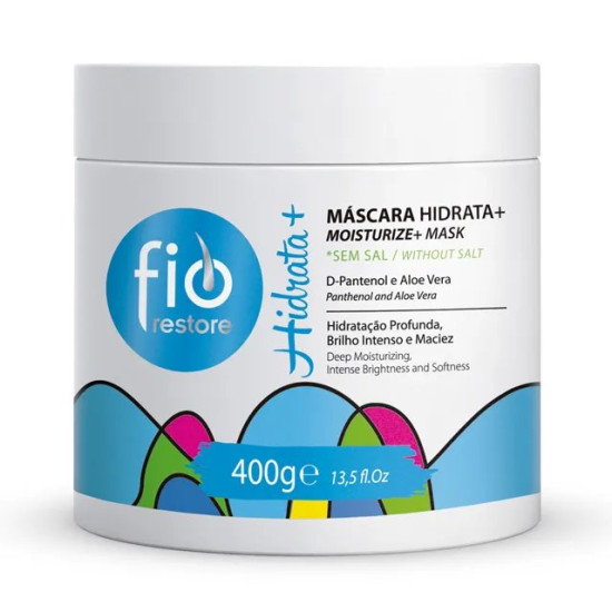 M&aacute;scara Capilar Fio Restore Hidrata + 400 gr