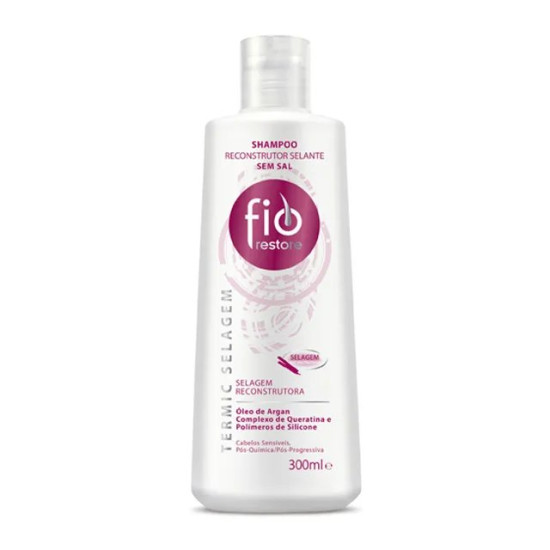 Shampoo Fio Restore Termic Selagem 300 ml