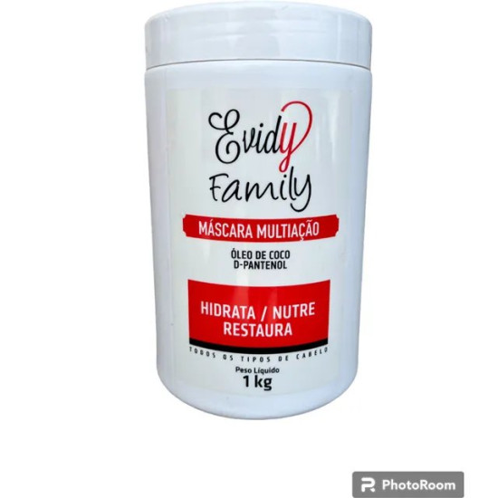 M&aacute;scara Capilar Evidy Family 1 Kg