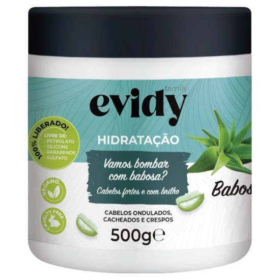 M&aacute;scara Capilar Evidy Babosa 500 gr