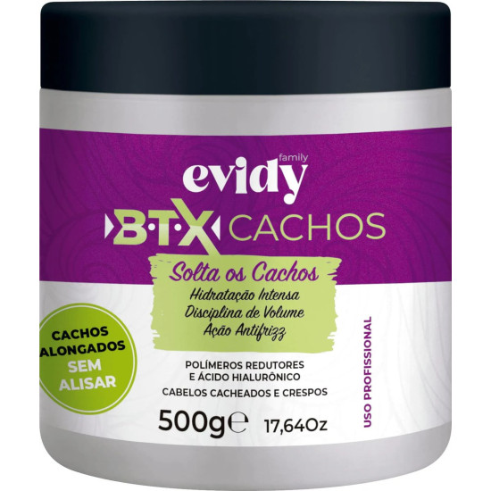 Solta Cachos Evidy B.T.X. Ondulados 500 gr