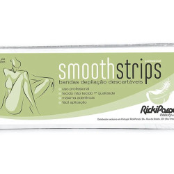 Papel Depilação RickiParodi Tnt Branco Banda 7 x 20 cm 100 Unidades
