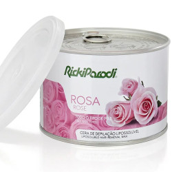 Cera Depilatória Lipossolúvel RickiParodi Titânio Rosa 400 gr