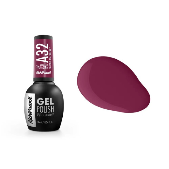 Verniz Gel RickiParodi Frozen Blackberry A32 10 ml