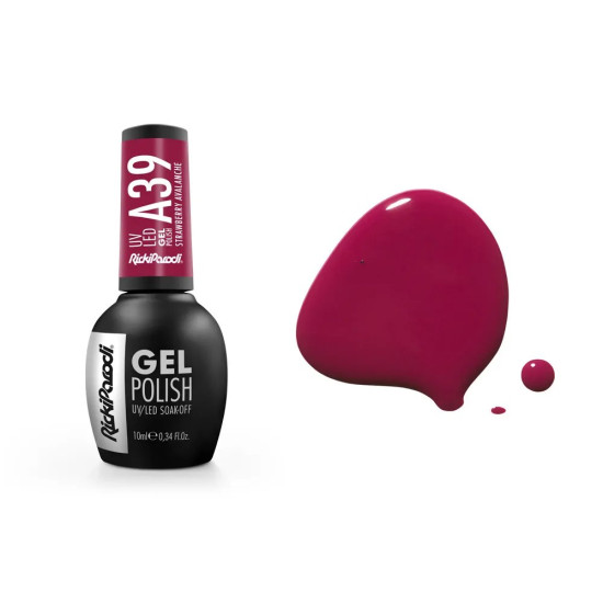 Verniz Gel RickiParodi Strawberry Avalanche A39 10 ml