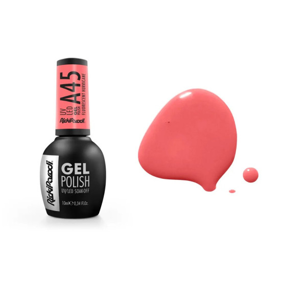 Verniz Gel RickiParodi Fluorescent Hurricane A45 10 ml