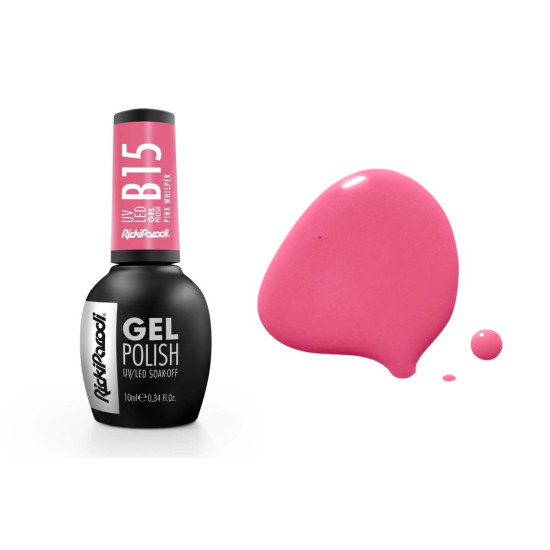 Verniz Gel RickiParodi Pink Whisper B15 10 ml