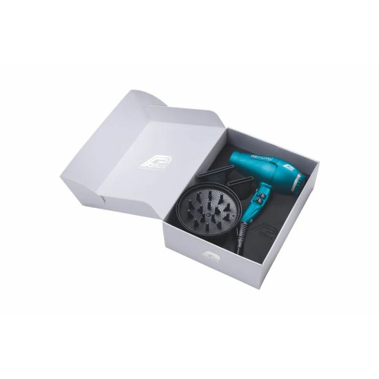 Secador de Mão Parlux Digitalyon Azul + Difusor Magic Sense