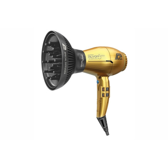 Secador de Mão Parlux Alyon Gold Edition + Difusor Magic Sense Limited Edition Pack