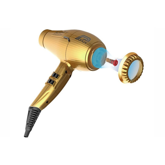 Secador de Mão Parlux Alyon Gold Edition + Difusor Magic Sense Limited Edition Pack