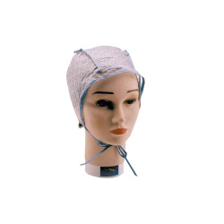 Touca Madeixas Frosting Nylon Dupla Capa 5 Unidades