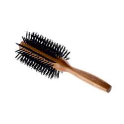 Escova Cabelo Circular Acca Kappa 855 Madeira 69 mm