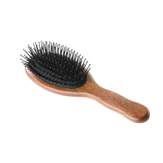 Escova Cabelo Oval Pneumática Acca Kappa 355 Madeira 22 cm