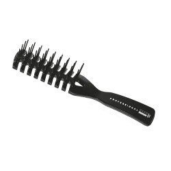 Escova Cabelo Esqueleto Acca Kappa 5515n Preta 20.5 cm