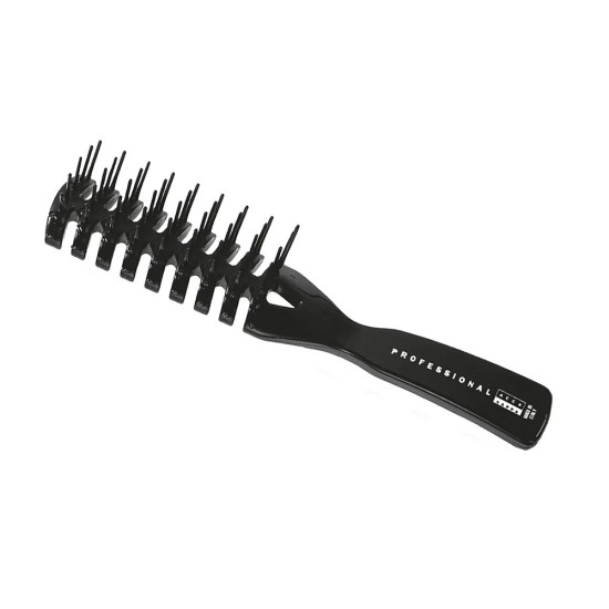 Escova Cabelo Esqueleto Acca Kappa 5515n Preta 20.5 cm
