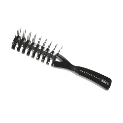 Escova Cabelo Esqueleto Acca Kappa 5516 Preta 20.5 cm