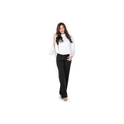 Penteador Rickiparodi Aperta com Laço Branco Brushing