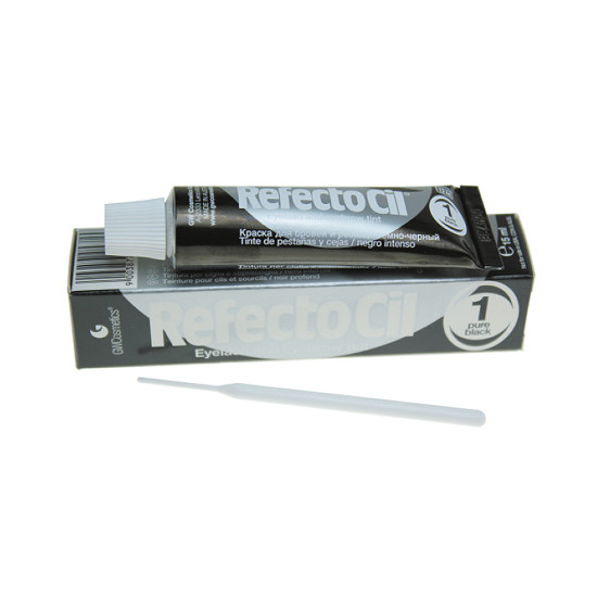 Coloração Sobrancelhas Refectocil Nº 1 Preto Intenso 15 ml