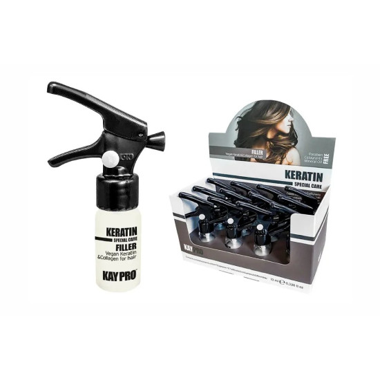Fluído Reestruturante Kaypro Queratina e Colágeneo 12 x 10 ml