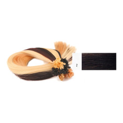 Extensões Cabelo 100% Humano Kayextensions Natural 2 55 cm 50 Unidades