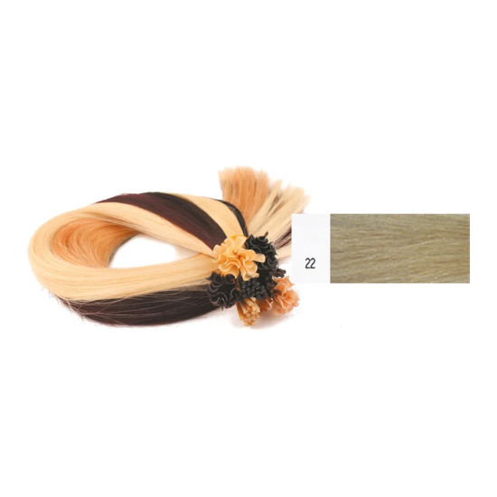 Extensões Cabelo 100% Humano Kayextensions Natural 22 55 cm 50 Unidades