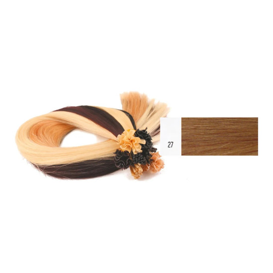 Extensões Cabelo 100% Humano Kayextensions Natural 27 55 cm 50 Unidades