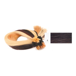 Extensões Cabelo 100% Humano Kayextensions Natural 4 55 cm 50 Unidades