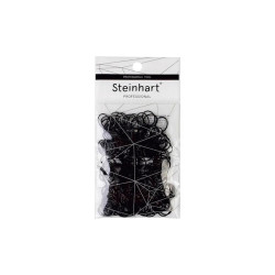 Elásticos Cabelo Steinhart Borracha Pretos 10 gr