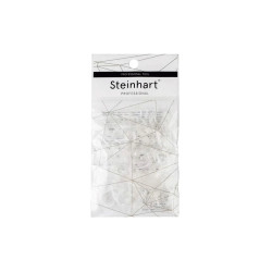Elásticos Cabelo Steinhart Borracha Transparentes 10 gr