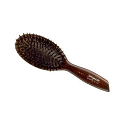Escova Cabelo Pneumática Oval Steinhart Ebony 694 Madeira