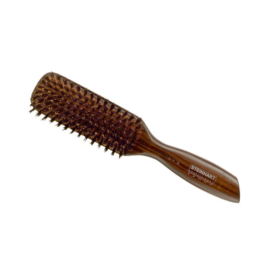 Escova Cabelo Retangular Steinhart Ebony 513 Madeira Pequena