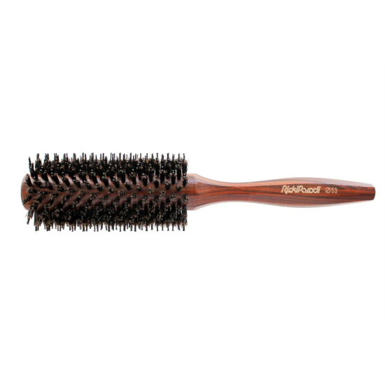 Escova Cabelo Circular Rickiparodi Wood Pro 53 mm