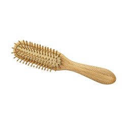 Escova Cabelo Pneumática Rickiparodi Bamboo Retangular Estreita