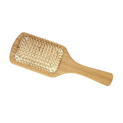 Escova Cabelo Pneumática Rickiparodi Bamboo Retangular Larga