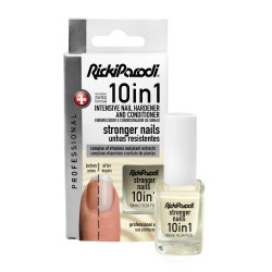 Verniz Tratamento Unhas RickiParodi 10 em 1 Branco Leitoso 10 ml
