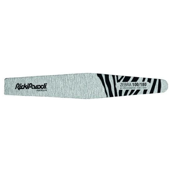 Lima de Unhas Rickiparodi Trapézio Zebra 100/180 10 Unidades