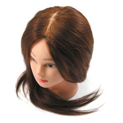 Cabeça Académica RickiParodi Cabelo 70% Natural 35 cm