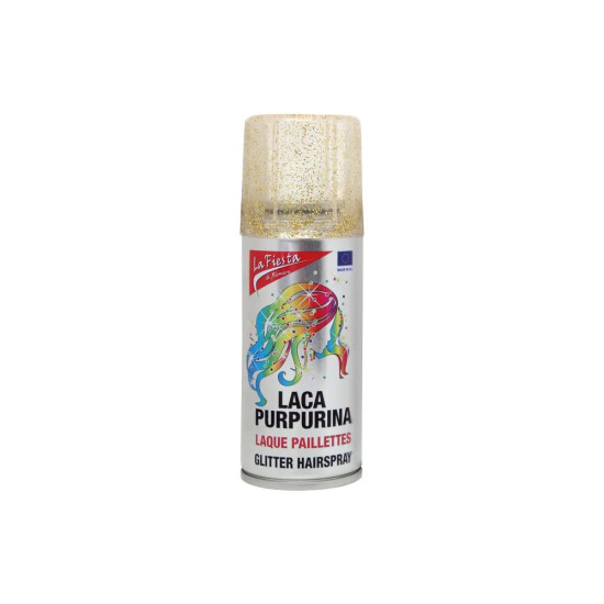 Laca Cor Fantasia Glitter Ouro 100 ml